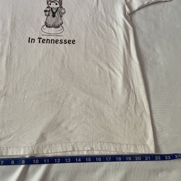 Vintage Precious Moments Bless-Um Tennessee 90's T-Shirt Sz L 50/50 Blend Rare - Picture 3 of 12